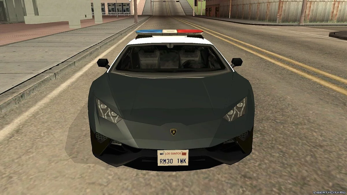 Lamborghini Huracan LP640-4 Performante Police / GTA San Andreas