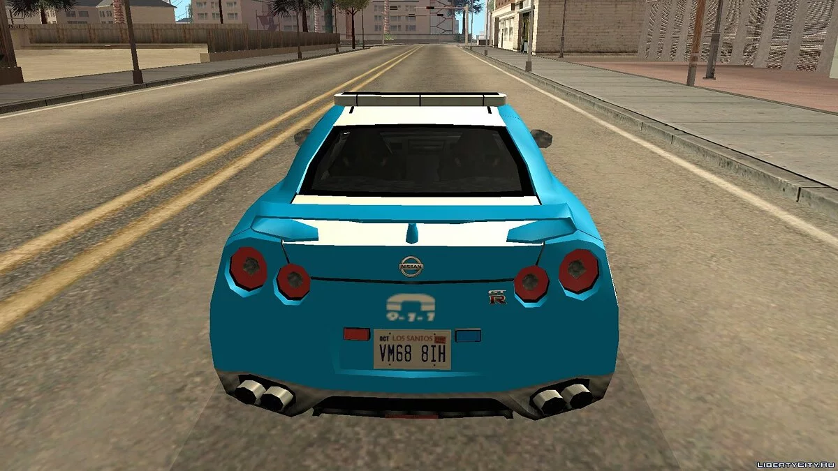 Nissan GT-R 2017 / GTA San Andreas