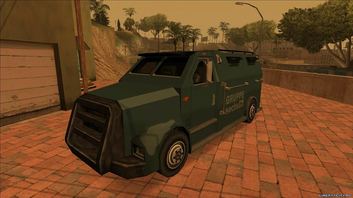 Пак машин Securicar (FROM GTA UNDERGROUND) / GTA San Andreas