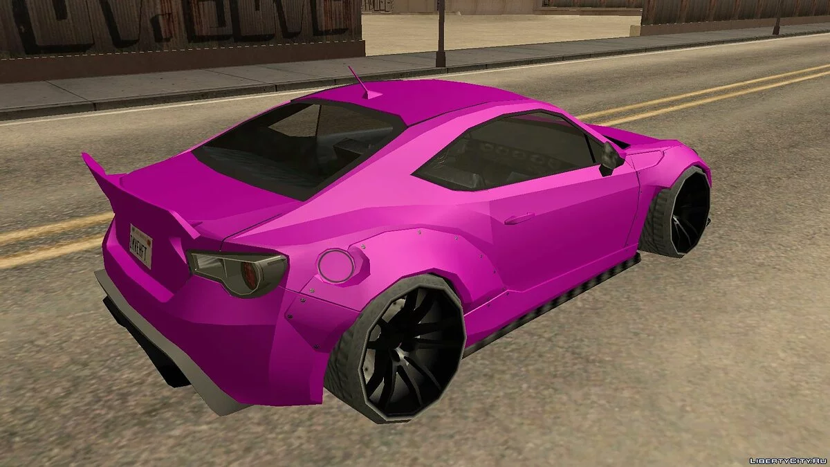 Subaru BRZ 2013 Rocket Bunny Widebody Kit / GTA San Andreas
