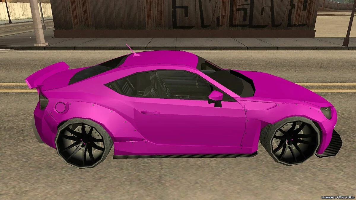 Subaru BRZ 2013 Rocket Bunny Widebody Kit / GTA San Andreas
