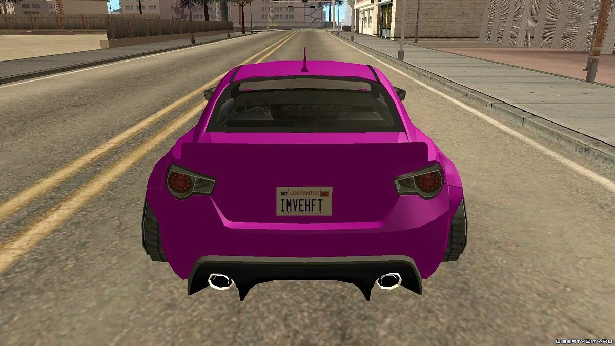 Subaru BRZ 2013 Rocket Bunny Widebody Kit / GTA San Andreas