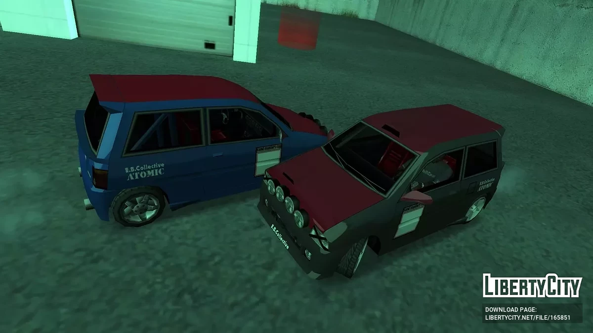 1986 Nioka Ecureuil Pack (v1.3) / GTA San Andreas