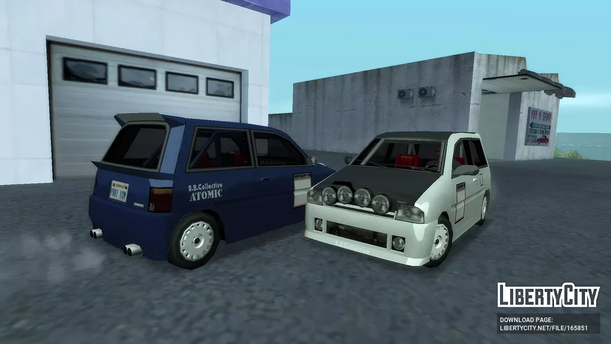 1986 Nioka Ecureuil Pack (v1.3) / GTA San Andreas