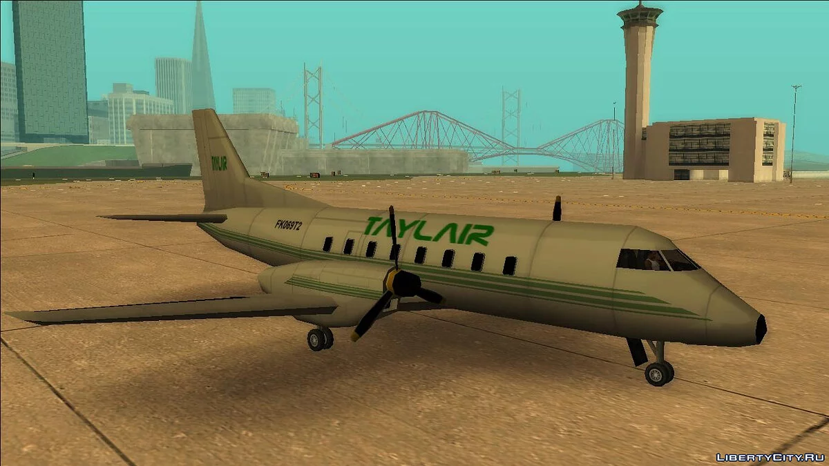 AT-20 Turboprop (Plane from GTA: LCS) / GTA San Andreas
