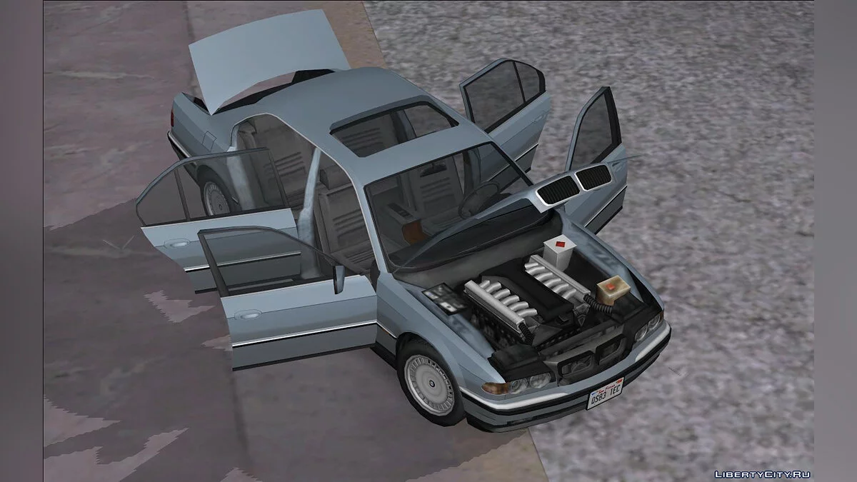 BMW 7-Series 750iL e38 '98 (Рестайлинг) / GTA San Andreas
