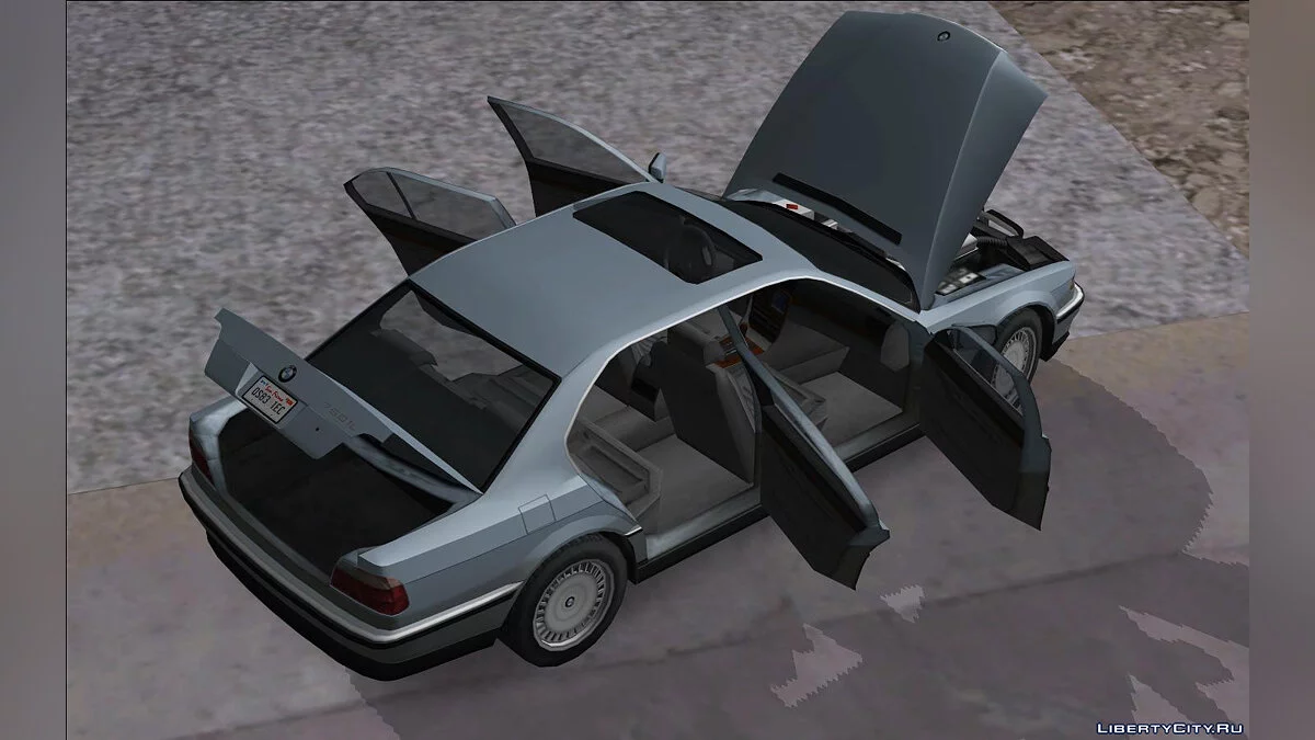 BMW 7-Series 750iL e38 '98 (Рестайлинг) / GTA San Andreas