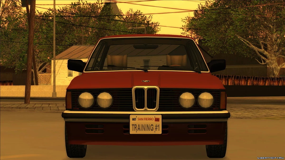 BMW E21 3-Series (323i) EU Spec 1975-1983 / GTA San Andreas