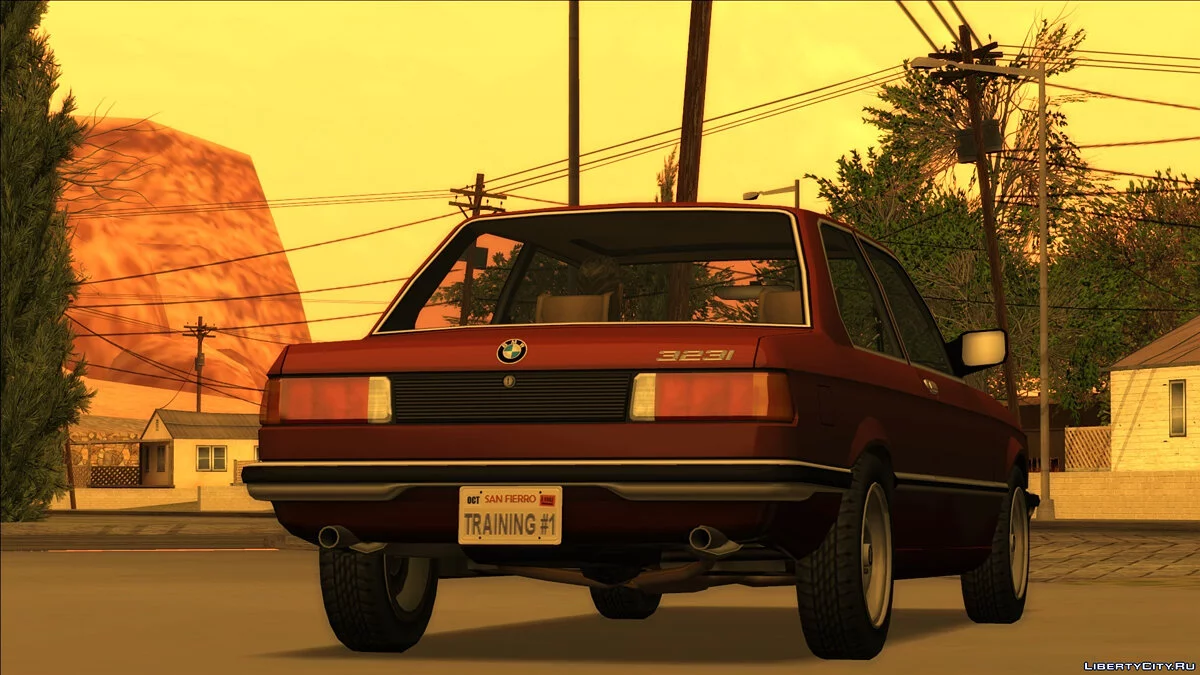 BMW E21 3-Series (323i) EU Spec 1975-1983 / GTA San Andreas