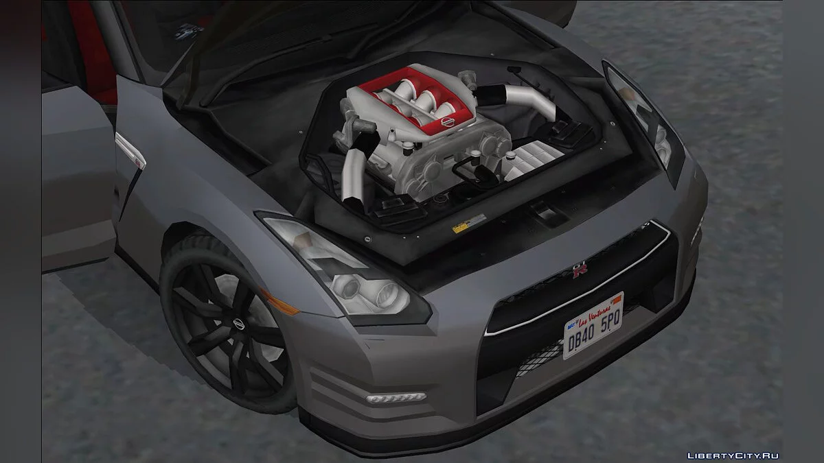 Nissan GT-R (R35) '14 / GTA San Andreas