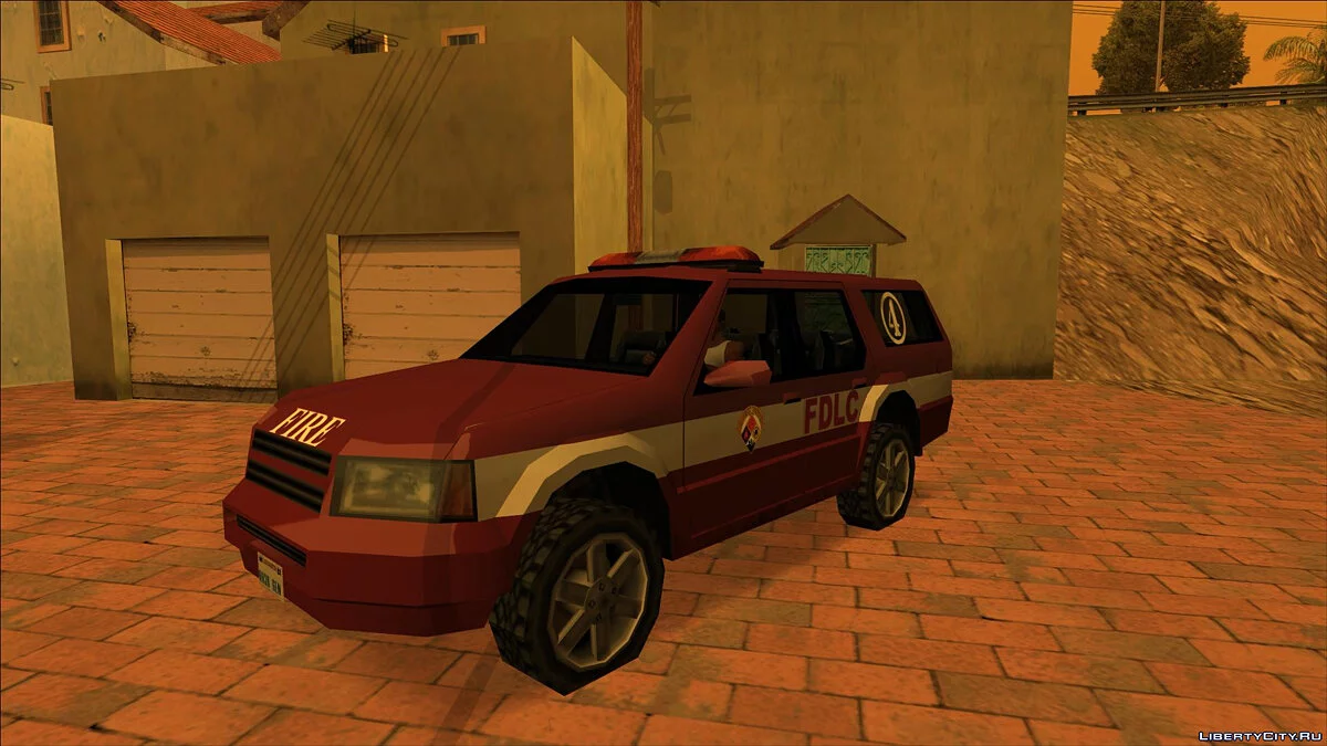 Пак пожарного транспорта Liberty City (FROM GTA UNDERGROUND) / GTA San Andreas