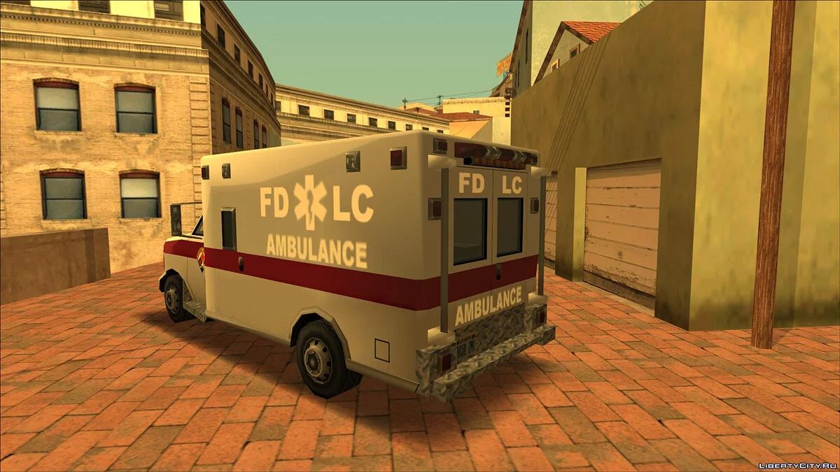Пак пожарного транспорта Liberty City (FROM GTA UNDERGROUND) / GTA San Andreas