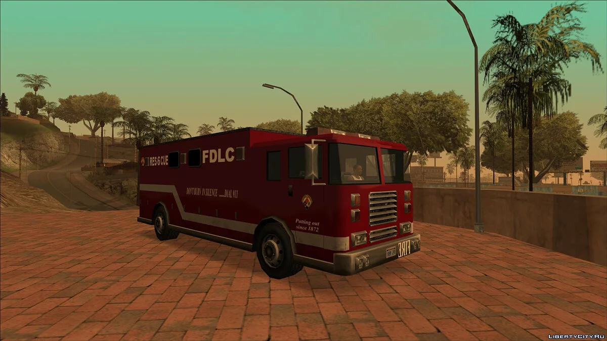 Пак пожарного транспорта Liberty City (FROM GTA UNDERGROUND) / GTA San Andreas