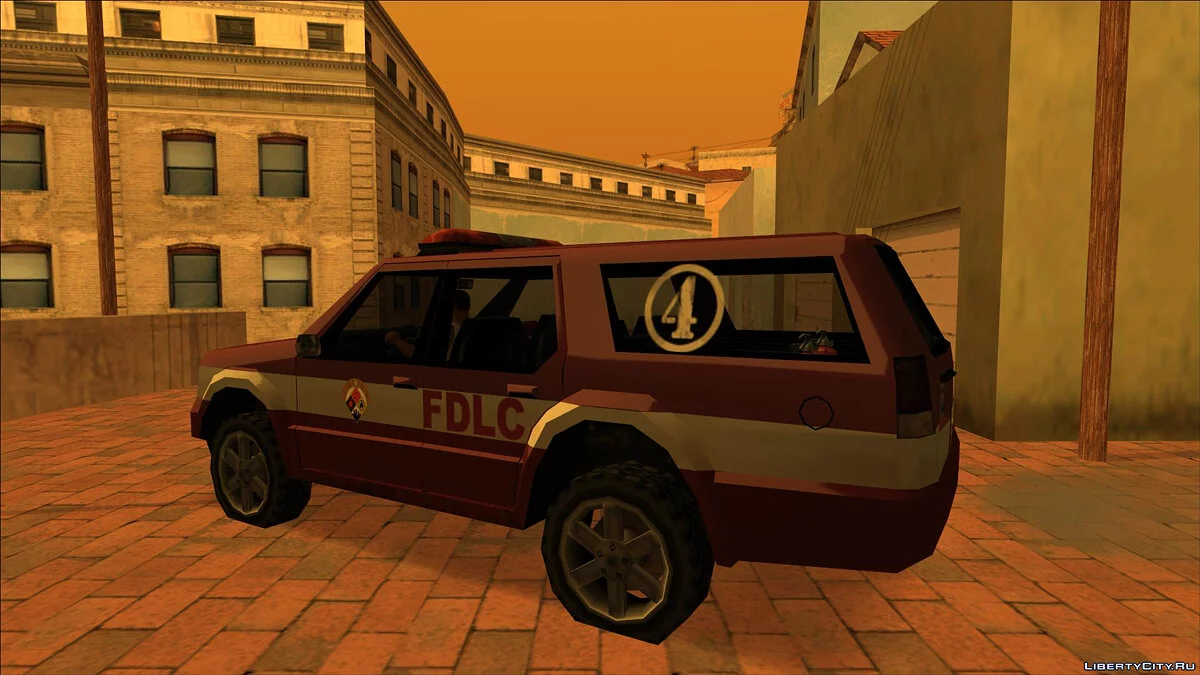 Пак пожарного транспорта Liberty City (FROM GTA UNDERGROUND) / GTA San Andreas