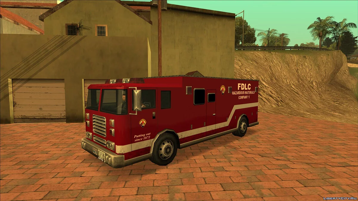 Пак пожарного транспорта Liberty City (FROM GTA UNDERGROUND) / GTA San Andreas