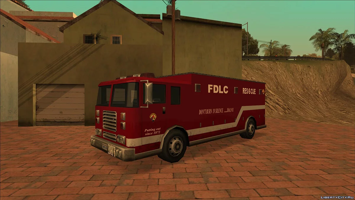 Пак пожарного транспорта Liberty City (FROM GTA UNDERGROUND) / GTA San Andreas