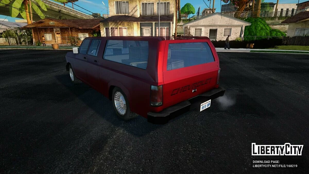 Chevrolet D20 Veraneio 2x1 (SA стиль) / GTA San Andreas