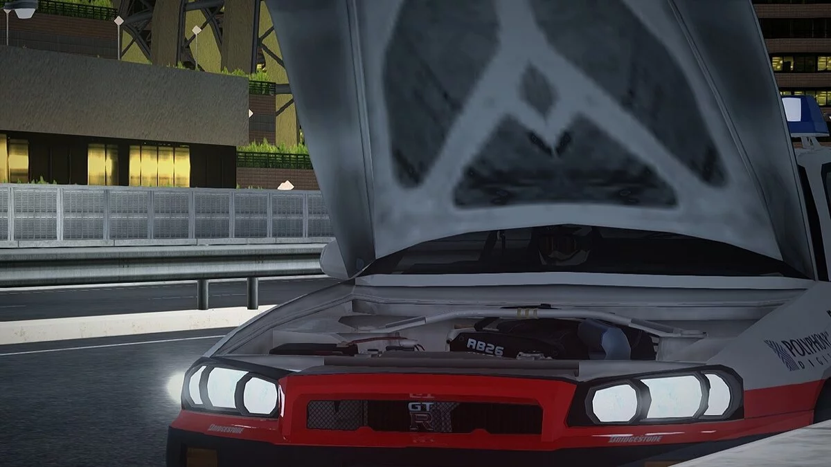 Nissan Skyline GT-R (R34) V-Spec Gran Turismo Safety Car / GTA San Andreas