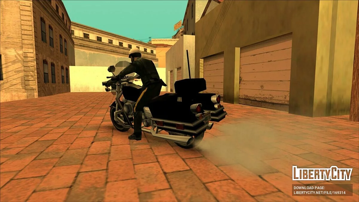 Пак полицейских мотоциклов (FROM GTA UNDERGROUND) / GTA San Andreas