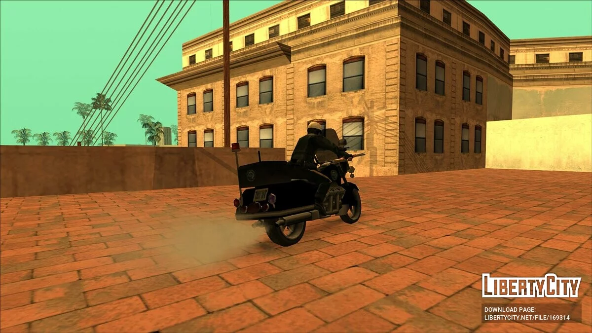 Пак полицейских мотоциклов (FROM GTA UNDERGROUND) / GTA San Andreas