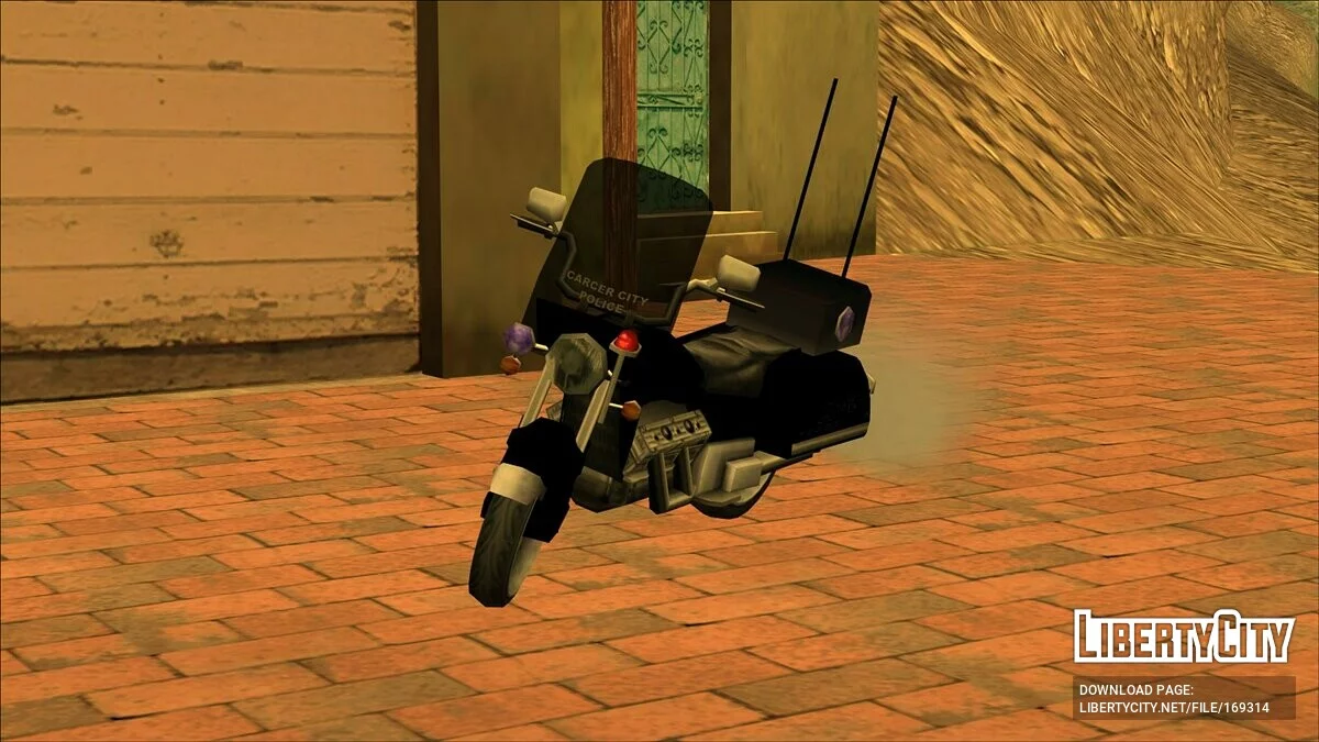 Пак полицейских мотоциклов (FROM GTA UNDERGROUND) / GTA San Andreas