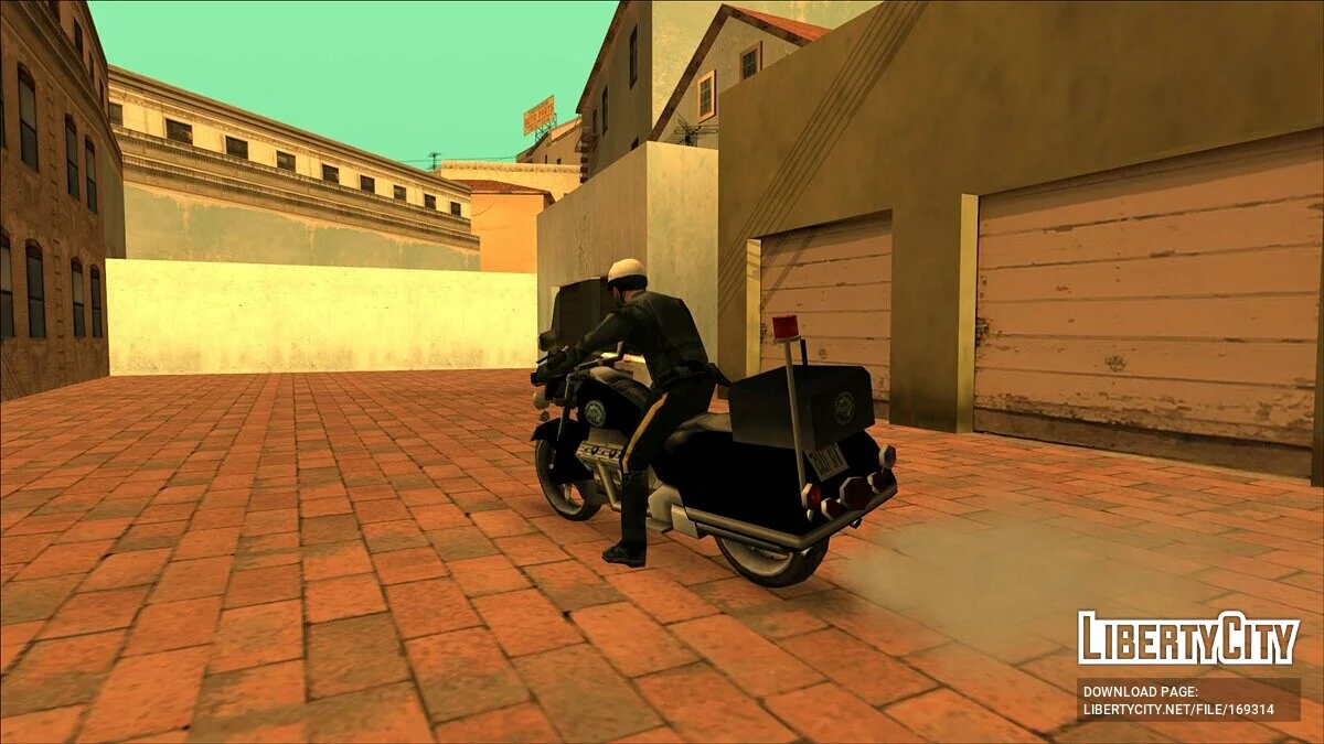 Пак полицейских мотоциклов (FROM GTA UNDERGROUND) / GTA San Andreas