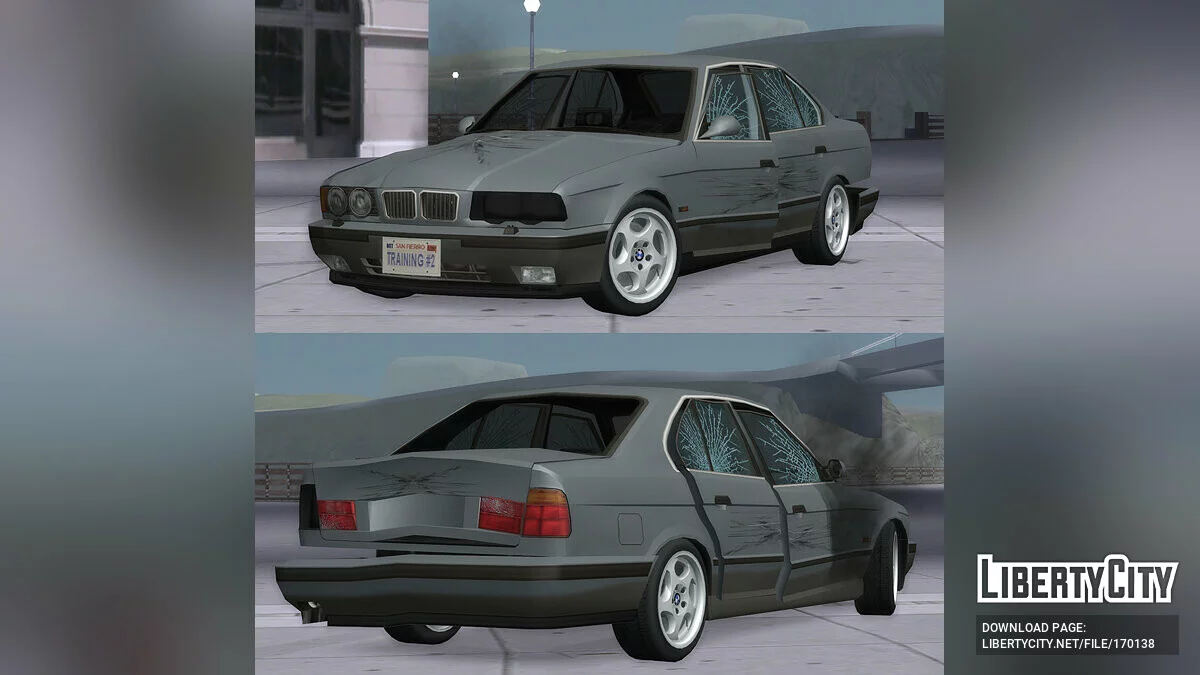 1990 BMW E34 525i / GTA San Andreas