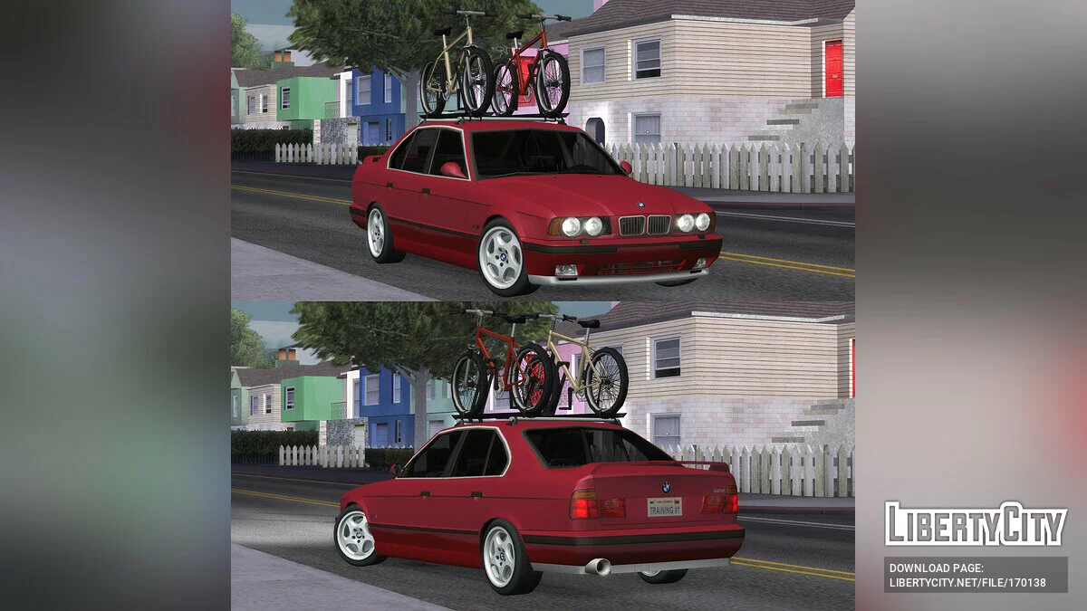 1990 BMW E34 525i / GTA San Andreas