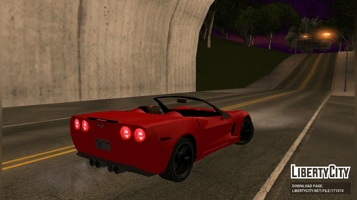 Corvette C6 Roadster / GTA San Andreas