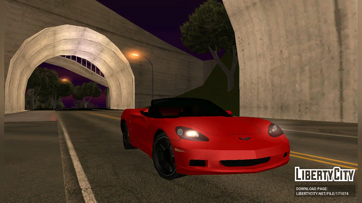 Corvette C6 Roadster / GTA San Andreas