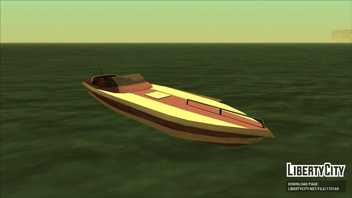 Замена Speeder (speeder.dff, speeder.dff) в GTA San Andreas (12 файлов)