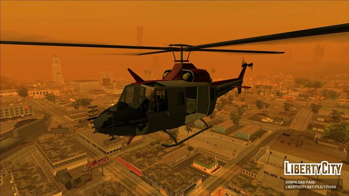 Vice City Air Ambulance (FROM GTA UNDERGROUND) / GTA San Andreas