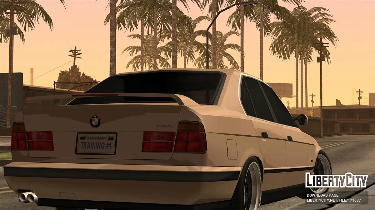 BMW E34 525i / GTA San Andreas