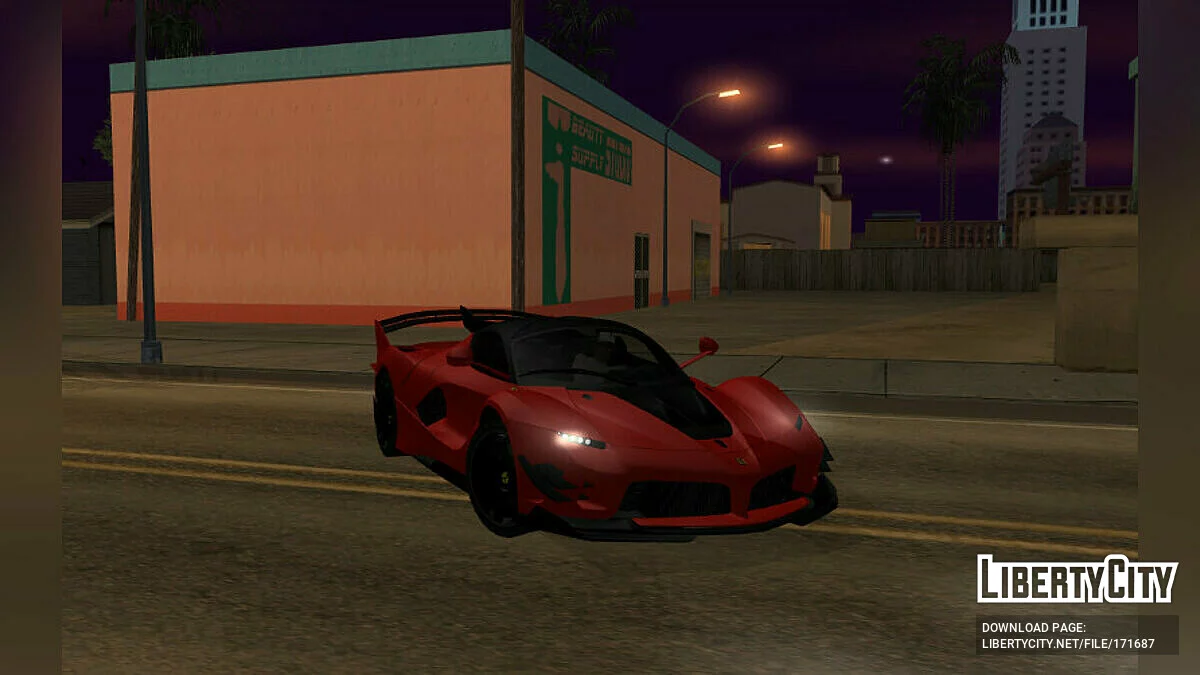 Ferrari FXXK Evo / GTA San Andreas
