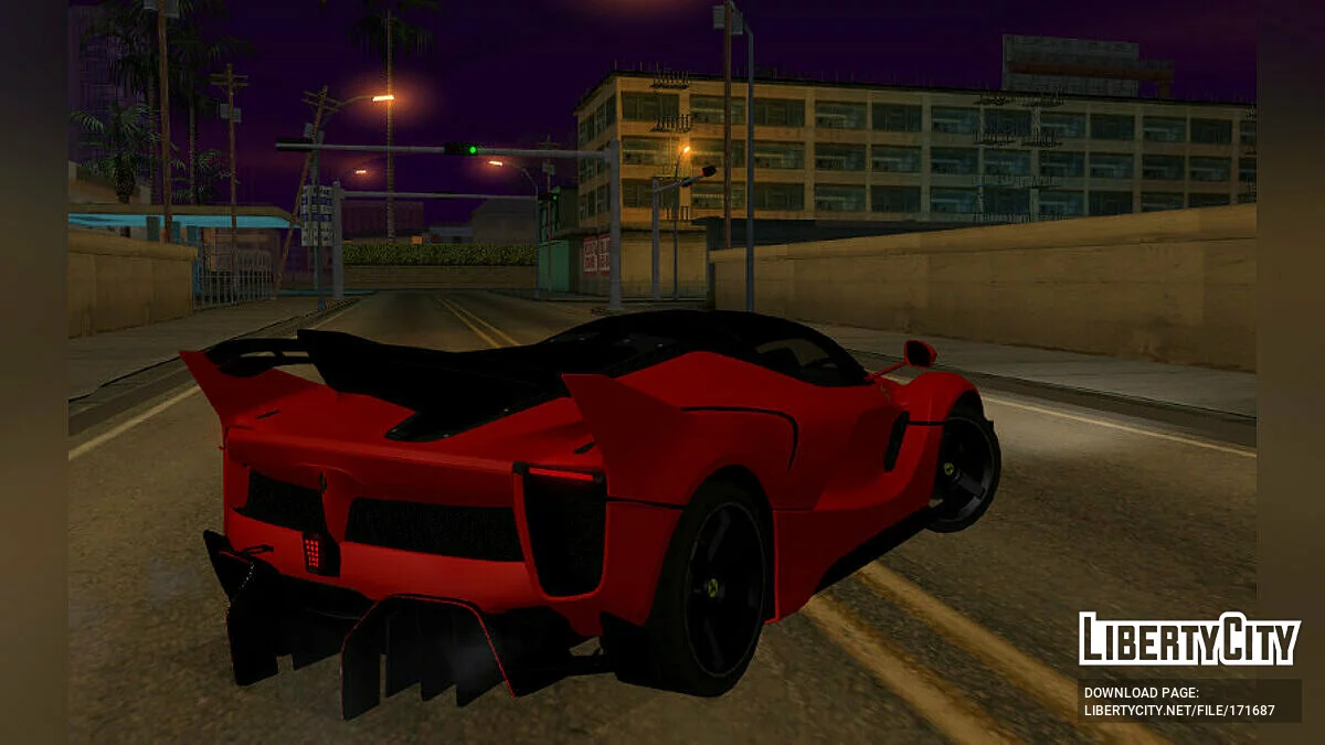 Ferrari FXXK Evo / GTA San Andreas