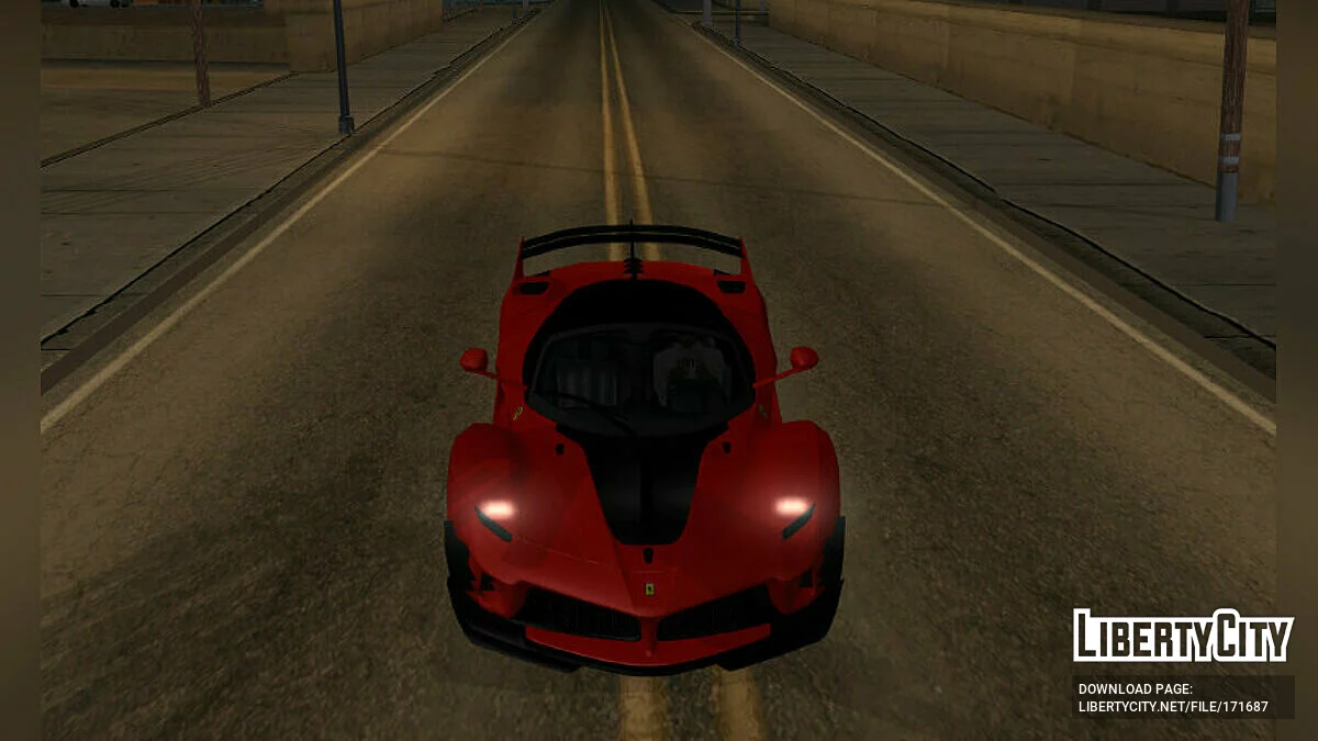 Ferrari FXXK Evo / GTA San Andreas
