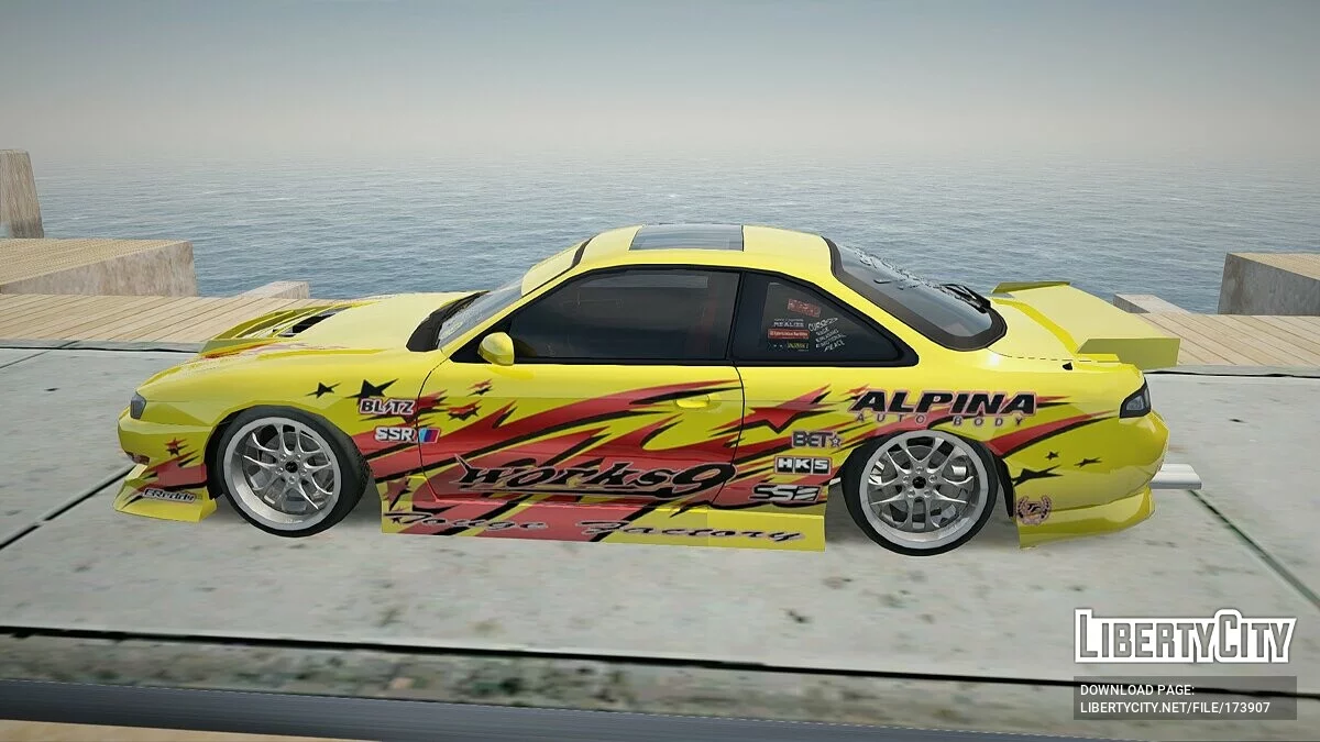 Nissan Silvia S14 (240sx) / GTA San Andreas