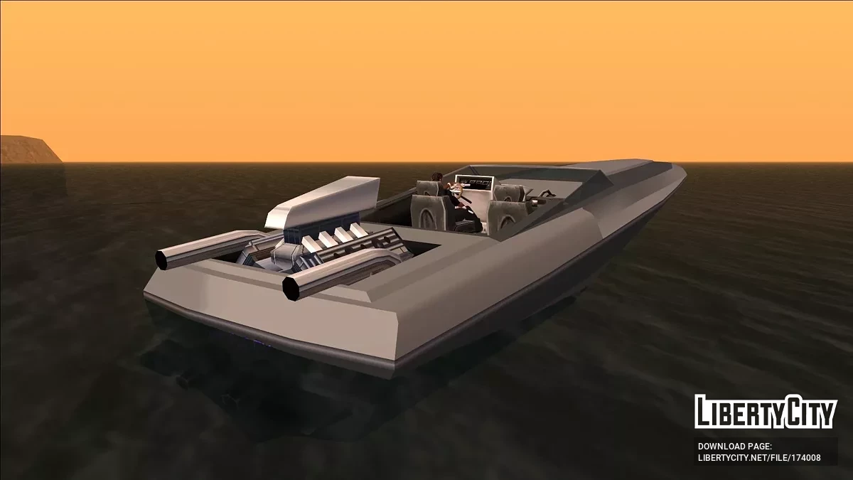 Vice City Jetmax (FROM GTA UNDERGROUND) / GTA San Andreas