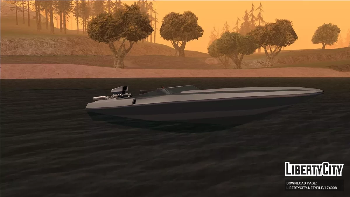 Vice City Jetmax (FROM GTA UNDERGROUND) / GTA San Andreas