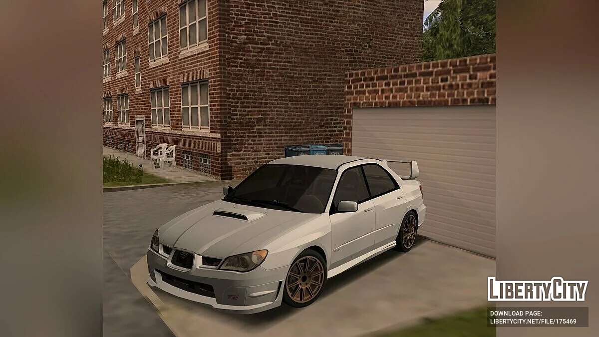 Subaru Impreza Wrx Sti 2006 / GTA San Andreas