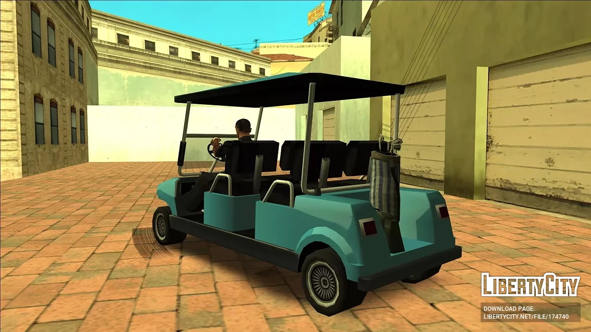Vice City Caddy (FROM GTA UNDERGROUND) / GTA San Andreas