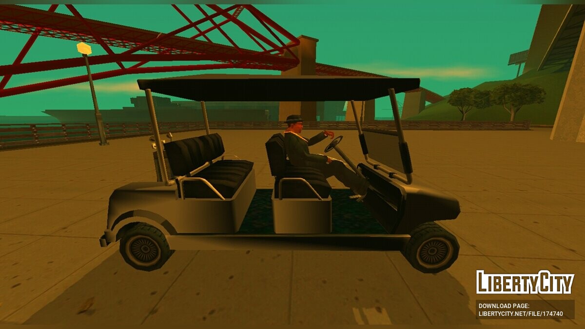 Замена машины Caddy (caddy.dff, caddy.dff) в GTA San Andreas (32 файла)