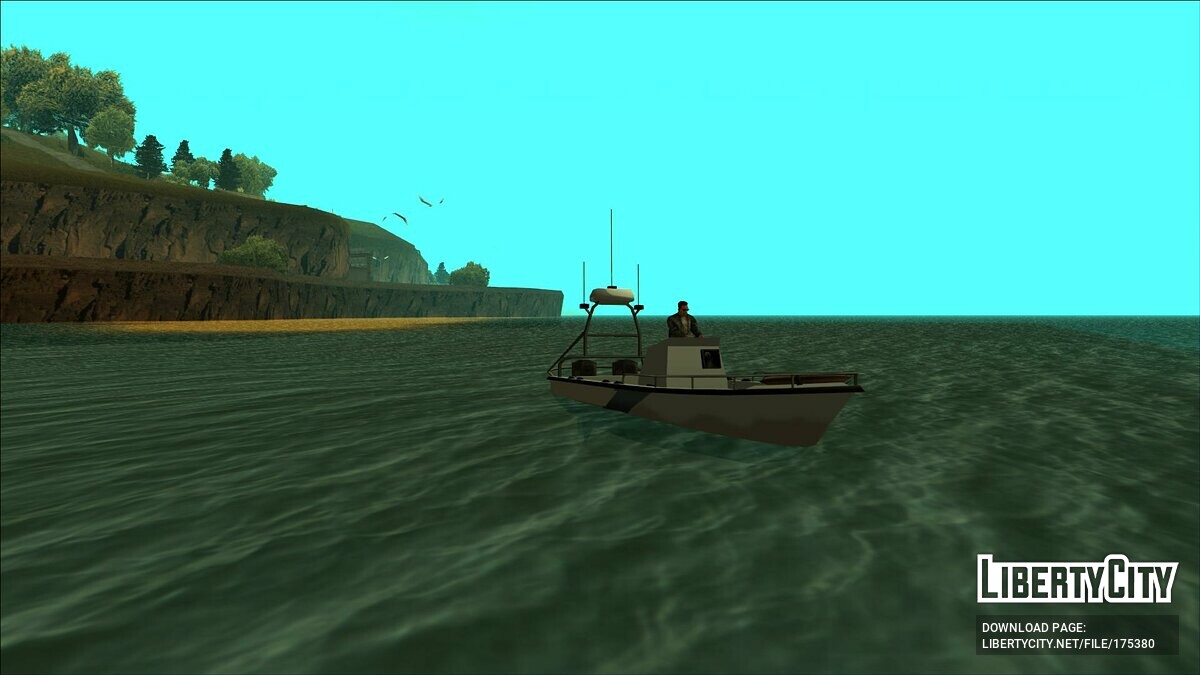 Замена Coastguard (coastg.dff, coastg.dff) в GTA San Andreas (22 файла)