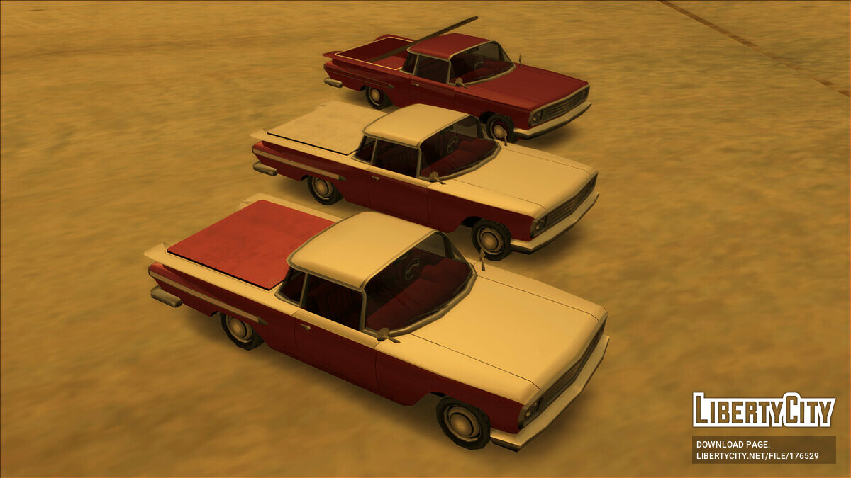 Скачать Declasse Picador Retro (SA Edit) для GTA San Andreas