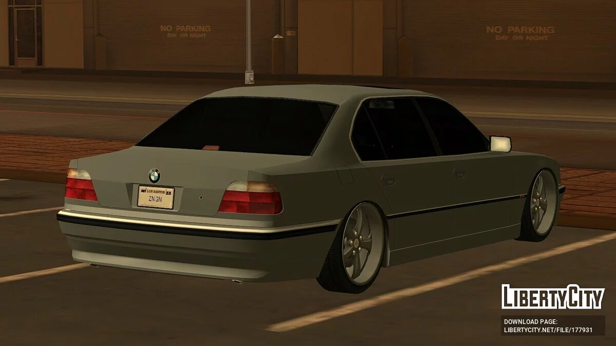 1998 BMW 750iL E38 / GTA San Andreas