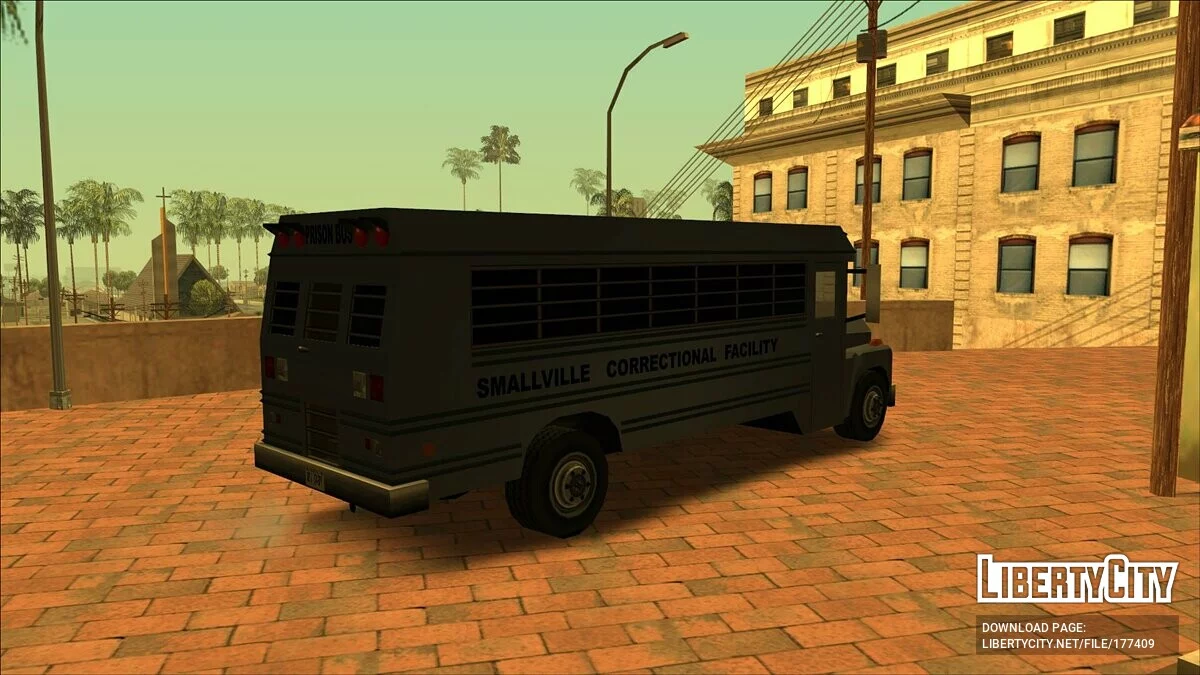 Midway City Prison Bus (FROM GTA UNDERGROUND) / GTA San Andreas