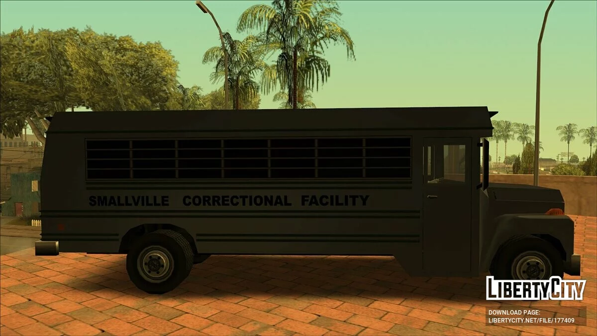 Midway City Prison Bus (FROM GTA UNDERGROUND) / GTA San Andreas