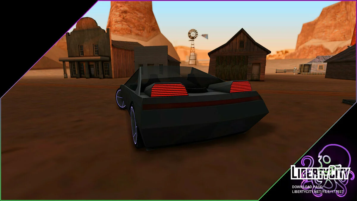 Tesla CyberCoupe 2077 / GTA San Andreas