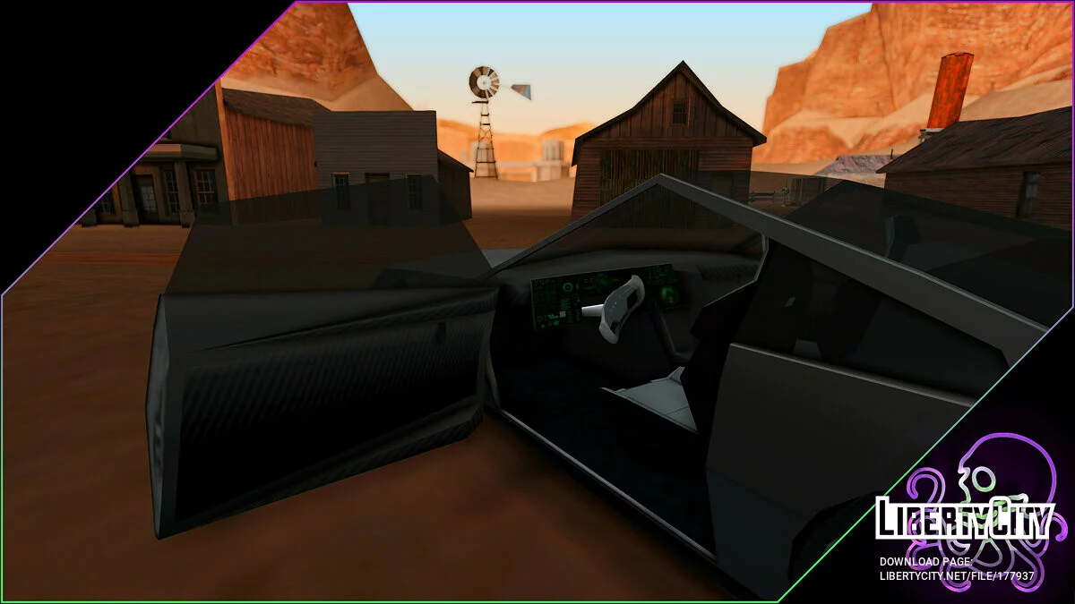 Tesla CyberCoupe 2077 / GTA San Andreas
