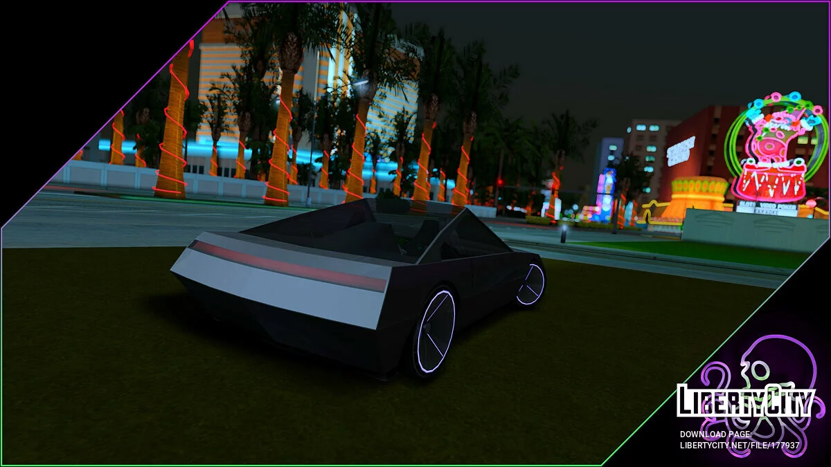 Tesla CyberCoupe 2077 / GTA San Andreas